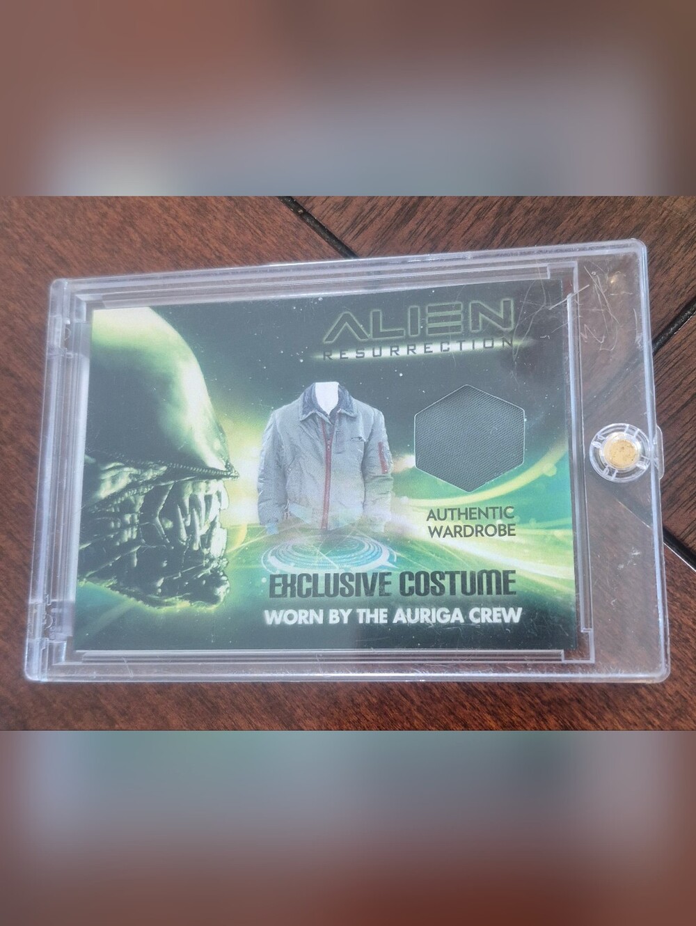 Alien Resurrection Authentic Wardrobe Relic Card BAM Box Exclusive Movie Costume